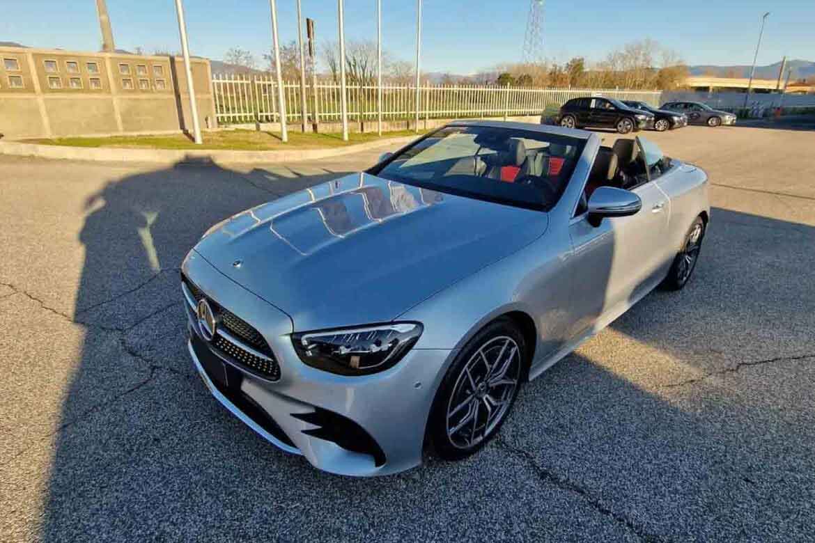 Rent Mercedes E Class Convertible
